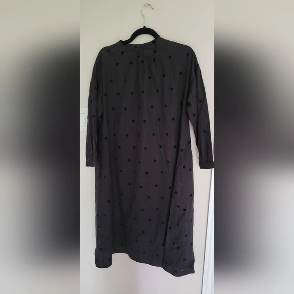 Cloudnine  Hemp and Cotton Polka Dot Dress - Picture 1 of 7